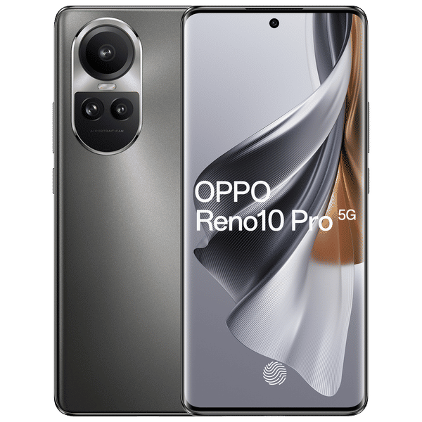 希少OPPO Reno10 Pro 国内SIMフリー版 シルバーグレー 超美品 Buy oppo Reno 10 Pro 5G (12GB RAM, 256GB, Silvery Grey) Online - Croma